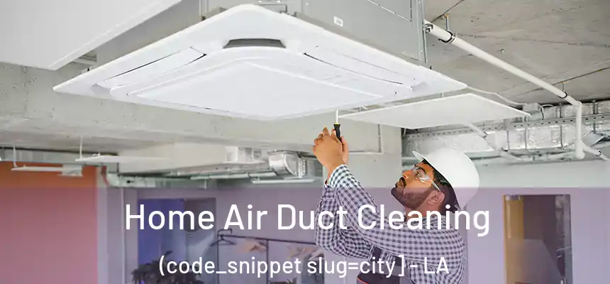  Home Air Duct Cleaning (code_snippet slug=city] - LA